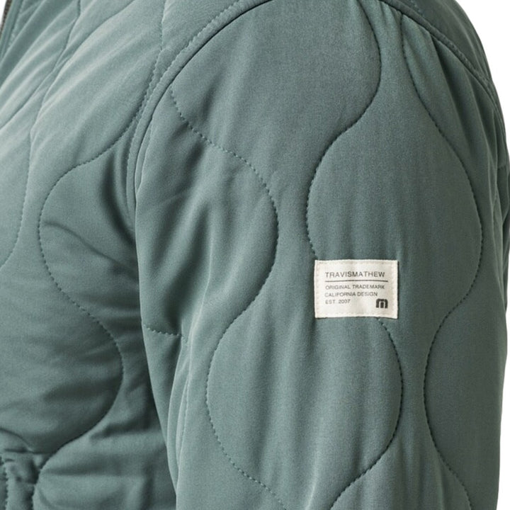 TravisMathew Come What May Golf Jacket Balsam Green - FW23