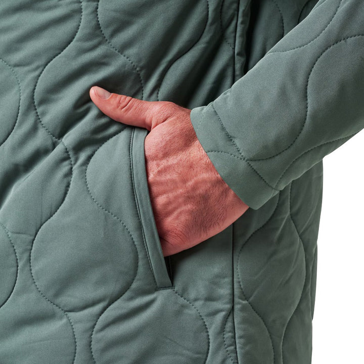 TravisMathew Come What May Golf Jacket Balsam Green - FW23