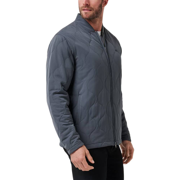 TravisMathew Come What May Golf Jacket Ebony - FW23