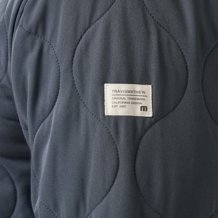 TravisMathew Come What May Golf Jacket Ebony - FW23