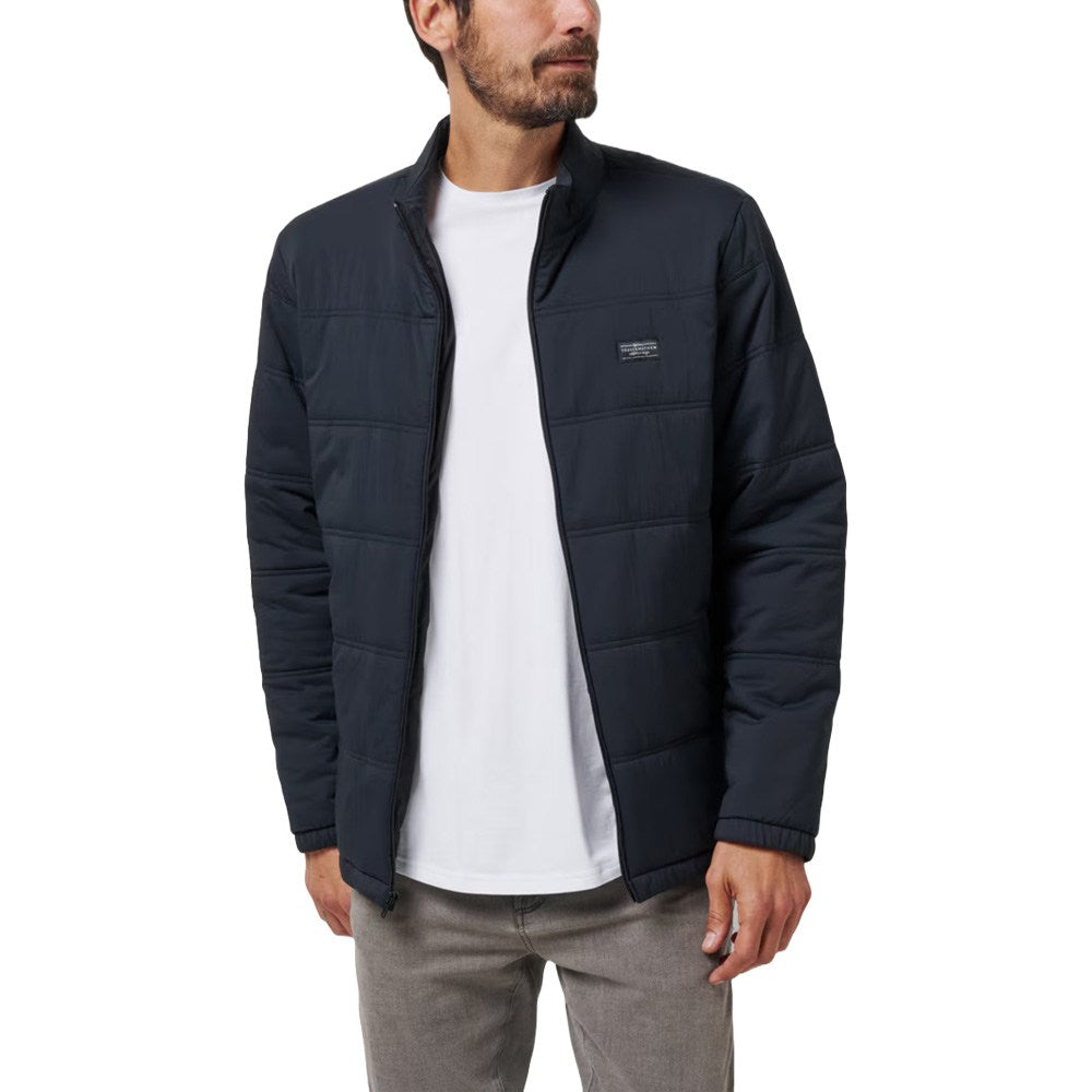 TravisMathew Palisades Puffer Golf Jacket Black - FW24