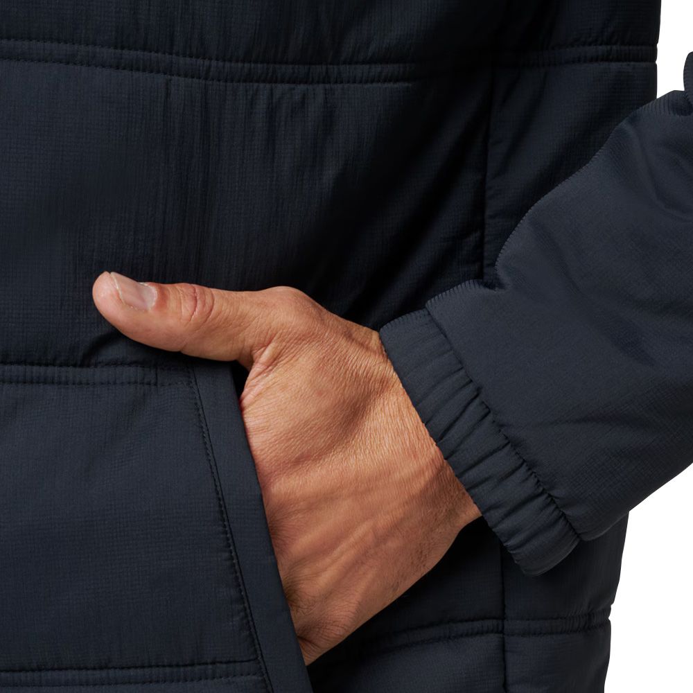 TravisMathew Palisades Puffer Golf Jacket Black - FW24