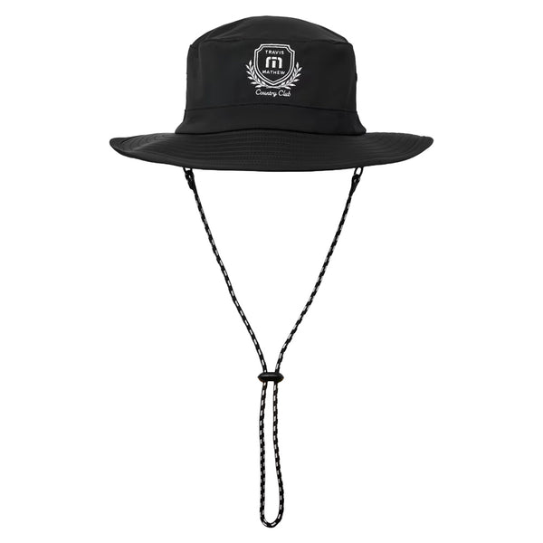 TravisMathew Local Favorite Golf Bucket Hat Black - SS25