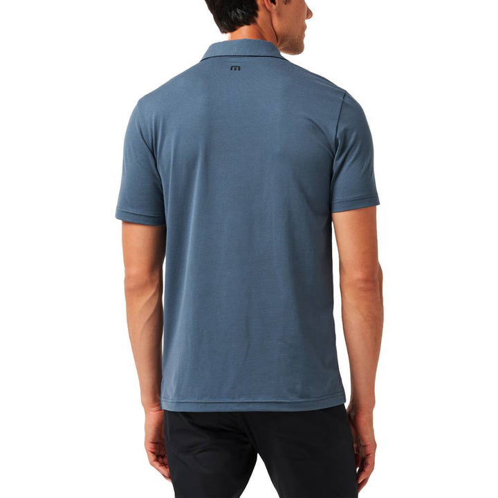 TravisMathew All Day Access Golf Polo Mood Indigo/Vintage Indigo - SS25
