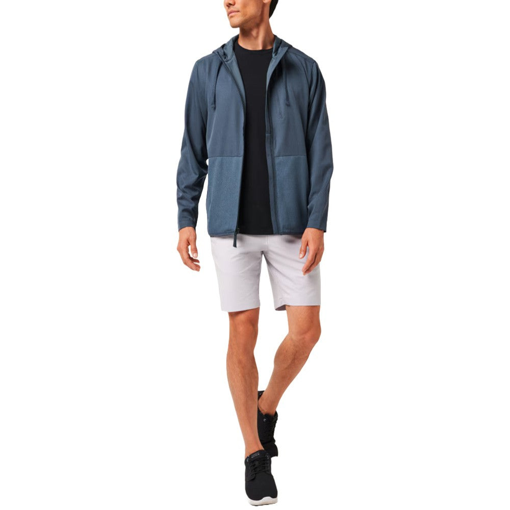 TravisMathew Deepspace Full Zip Golf Jacket Mood Indigo/Vintage Indigo - SS25 Men