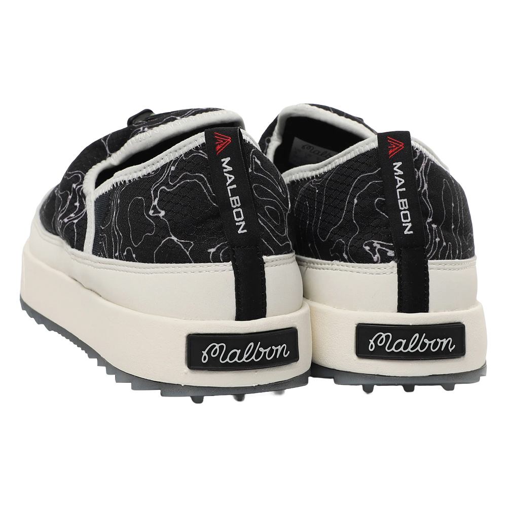 Malbon Winter Vacay Spikeless Golf Shoes Black - FW25 Men