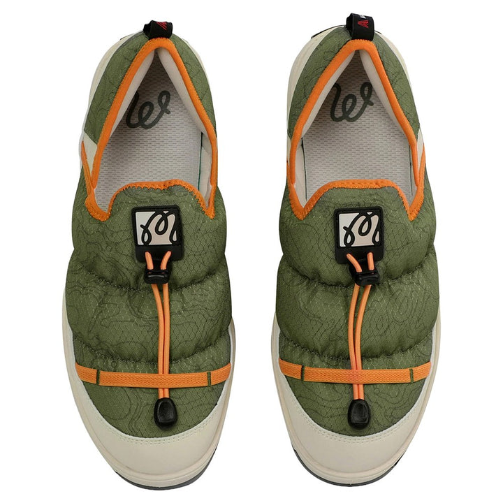 Malbon Winter Vacay Spikeless Golf Shoes Olive - FW25 Men