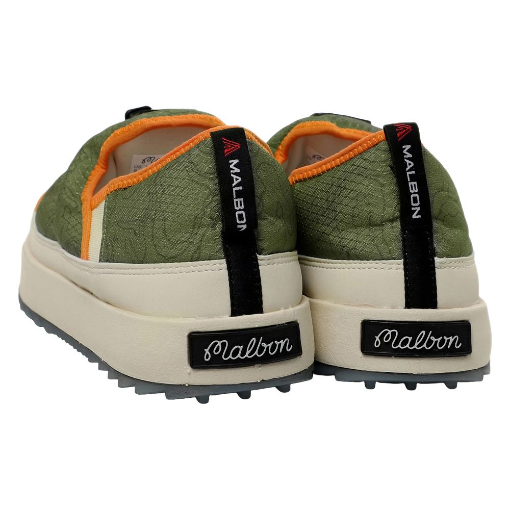 Malbon Winter Vacay Spikeless Golf Shoes Olive - FW25 Men
