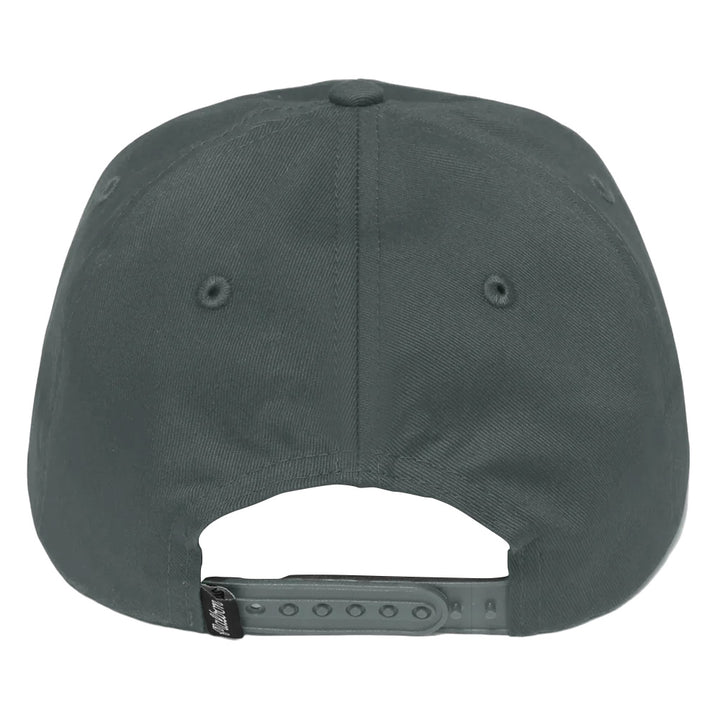 Malbon Punch Shot Cotton Twill Rope Golf Cap Charcoal Gray - FW24