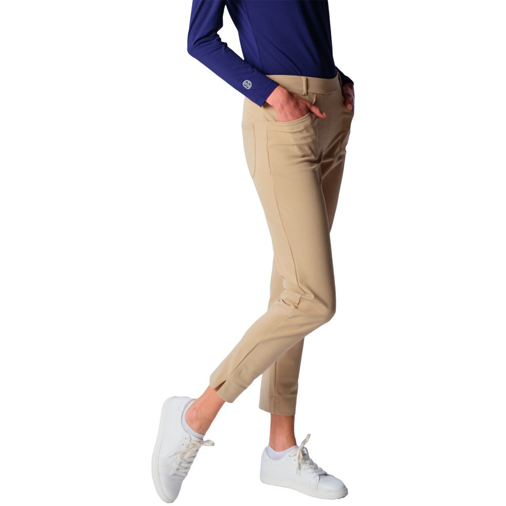 G Lifestyle Golf Pants Khaki - SS25 Women