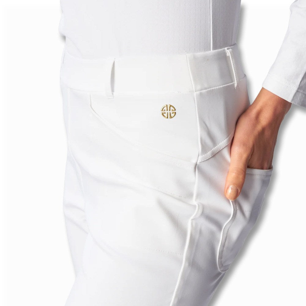 G Lifestyle Golf Pants White - SS25 Women