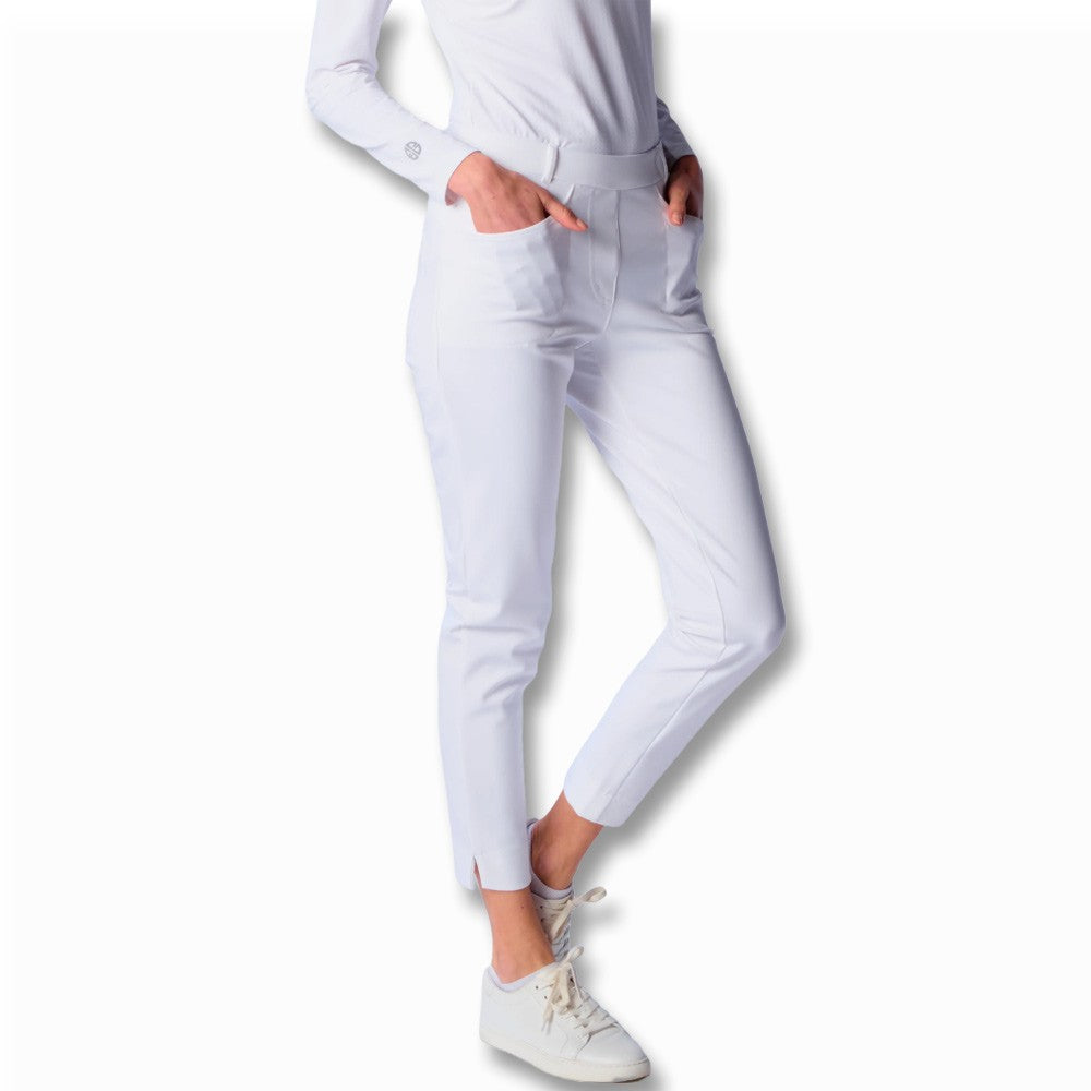 G Lifestyle Golf Pants White - SS25 Women
