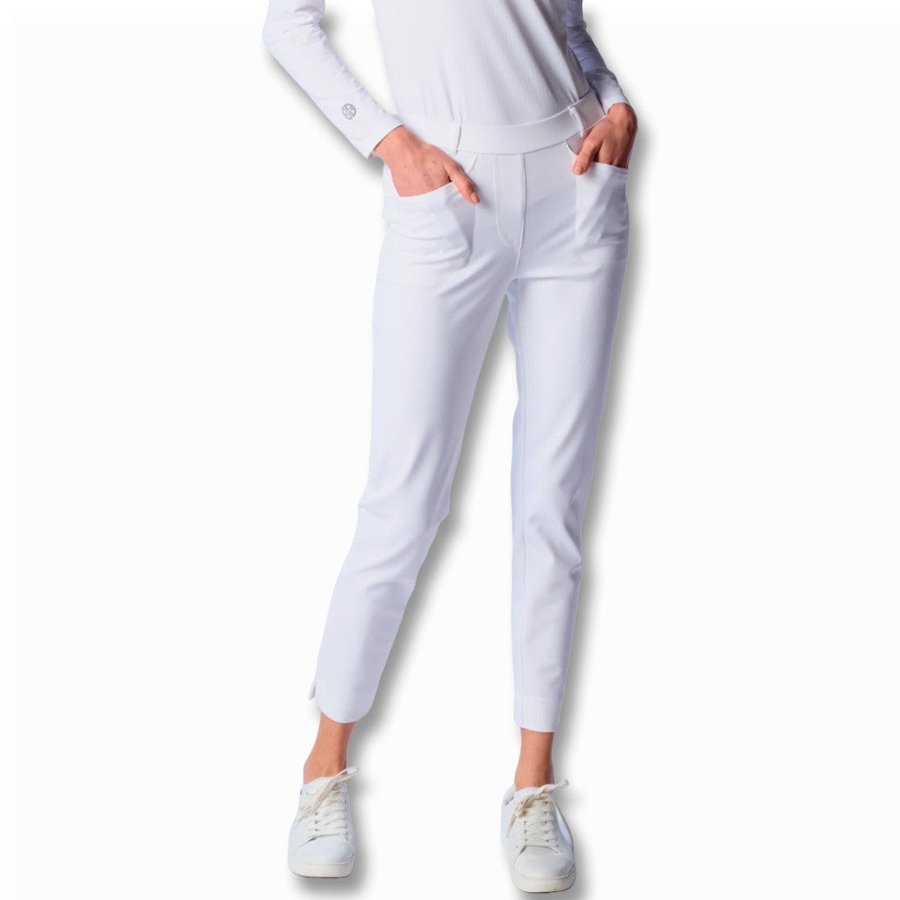 G Lifestyle Golf Pants White - SS25 Women