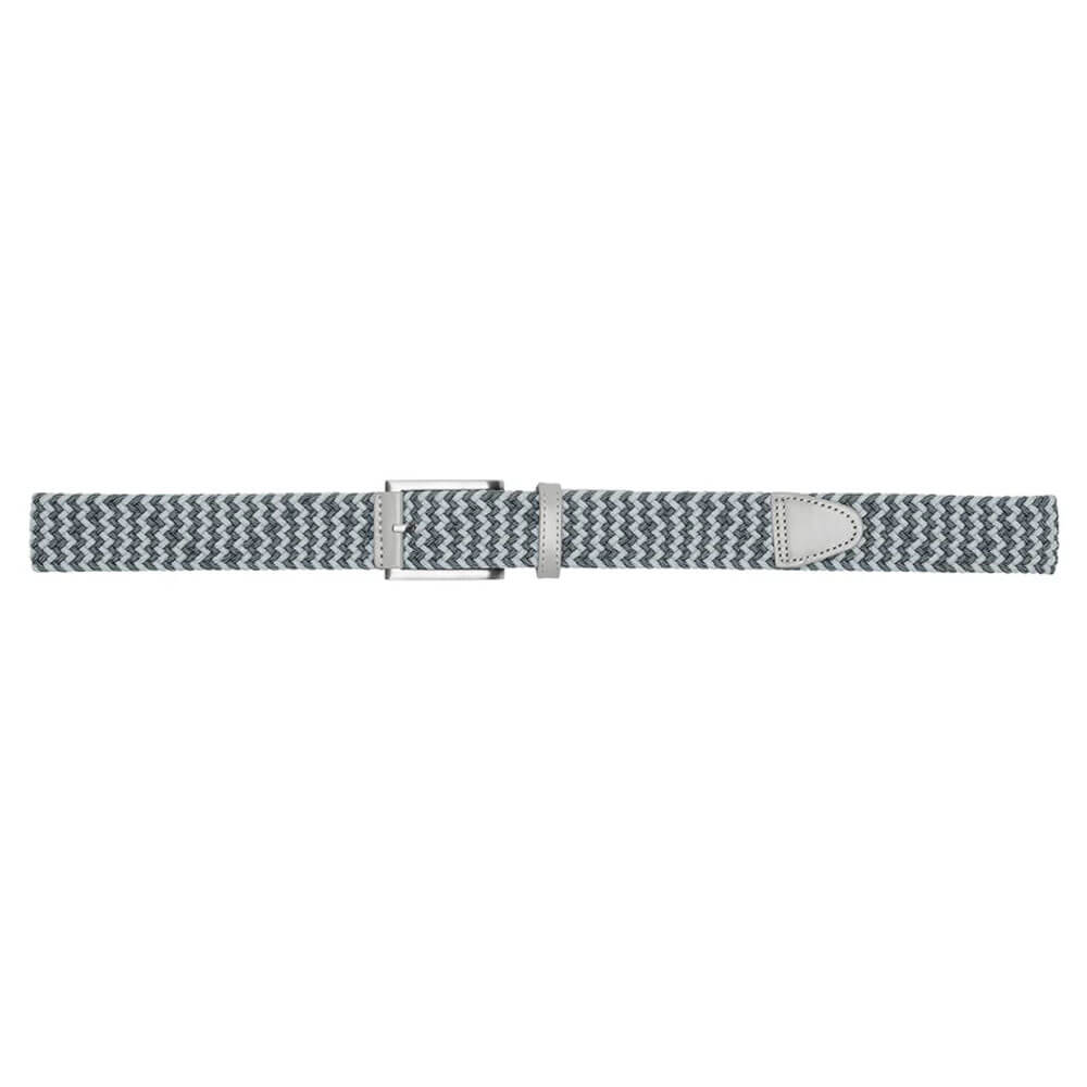 PUMA Braided Weave Golf Belt Ash Gray/Slate Sky - 25 Men