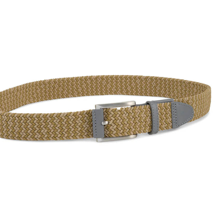 PUMA Braided Weave Golf Belt Prairie Tan - 25 Men