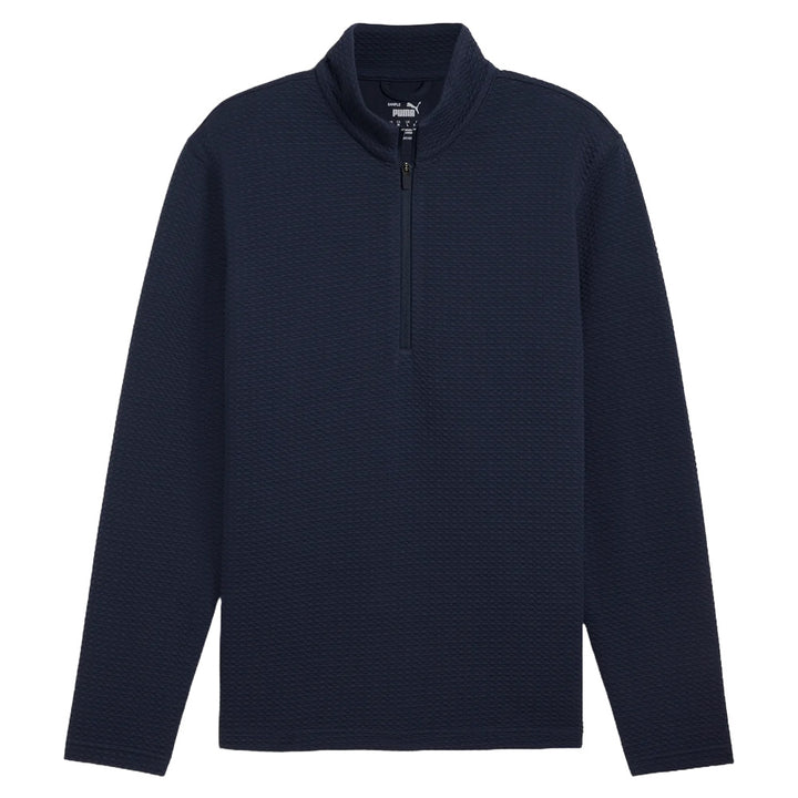 PUMA Boulder 1/4 Zip Golf Pullover Deep Navy - SS25