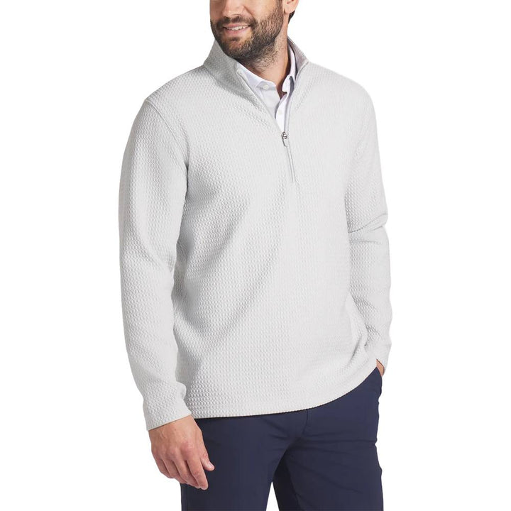 PUMA Boulder 1/4 Zip Golf Pullover Ash Gray - SS25