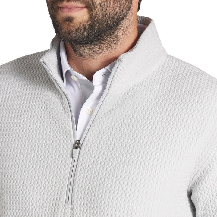 PUMA Boulder 1/4 Zip Golf Pullover Ash Gray - SS25