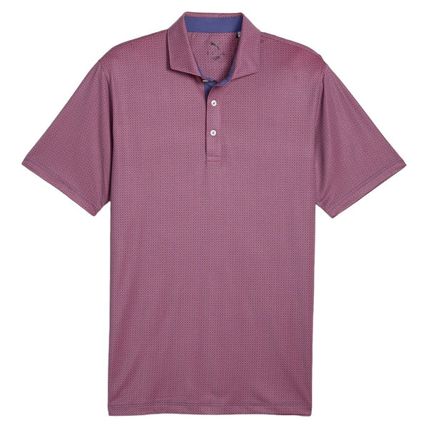 PUMA MATTR Tile Golf Polo Pink - SS25