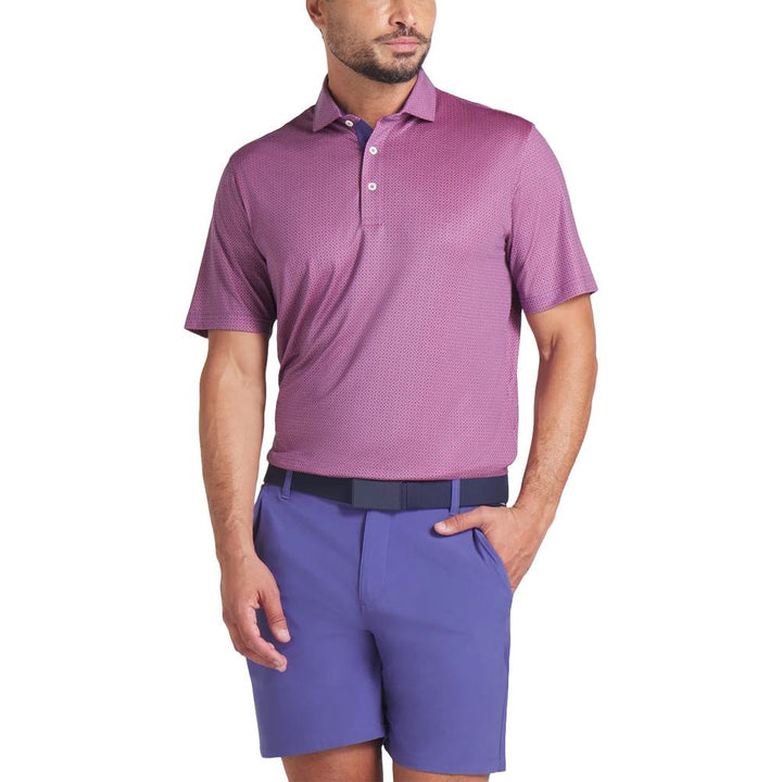 PUMA MATTR Tile Golf Polo Pink - SS25