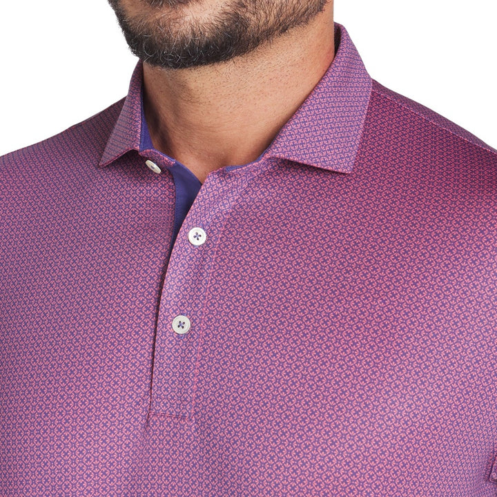PUMA MATTR Tile Golf Polo Pink - SS25