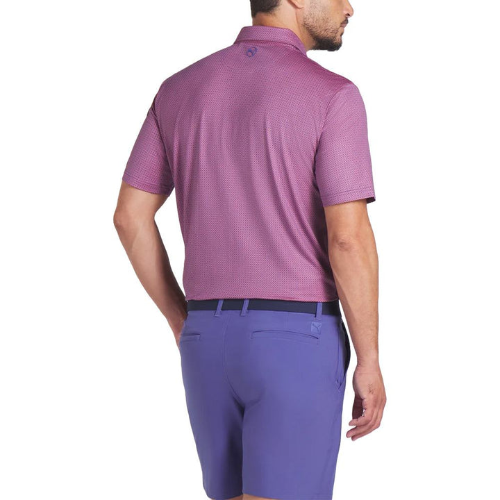 PUMA MATTR Tile Golf Polo Pink - SS25