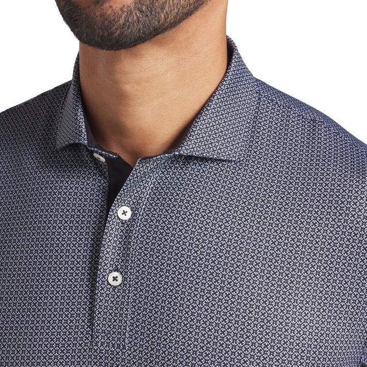 PUMA MATTR Tile Golf Polo Puma Black/White Glow - SS25