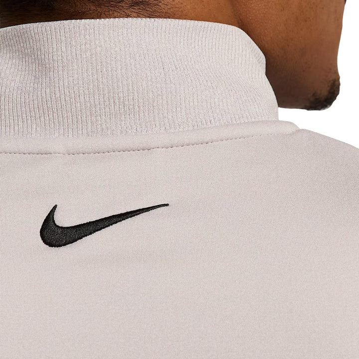 Nike Tour 1/2 Zip Golf Pullover Gray/Black - FA25 Men