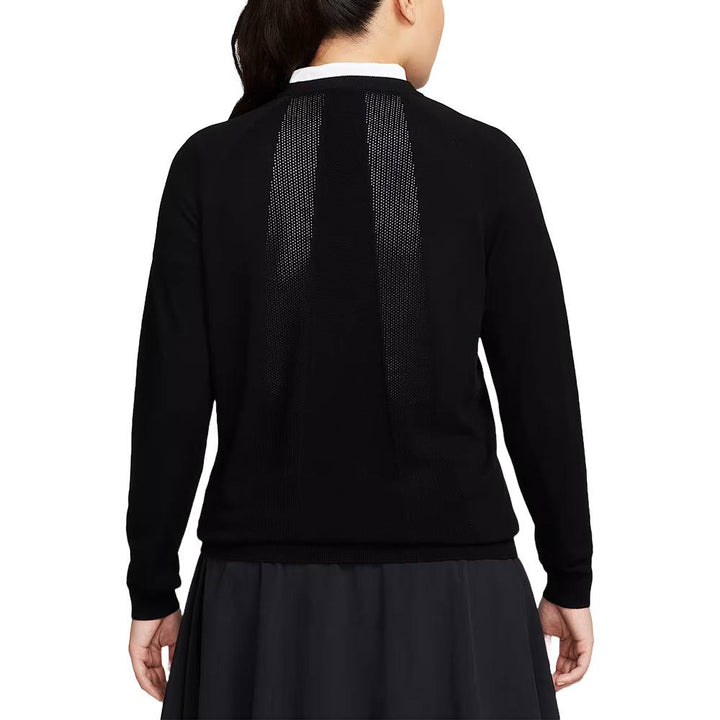 Nike Tour Golf Sweater Black/White - FA25 Women