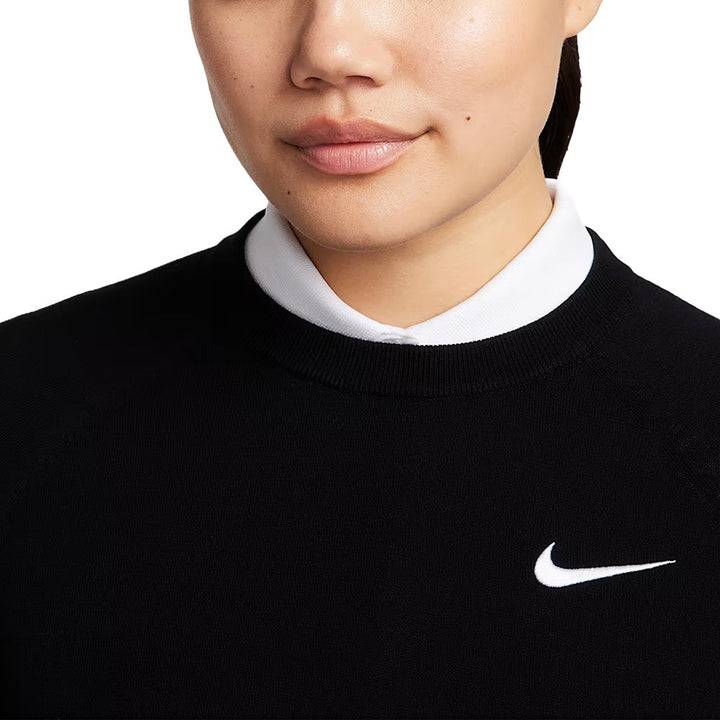 Nike Tour Golf Sweater Black/White - FA25 Women