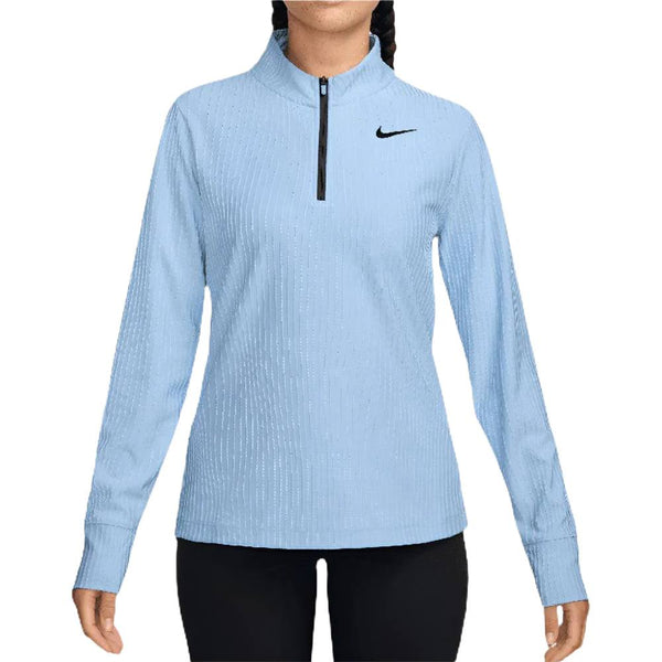 Nike Dri-FIT ADV Tour 1/2 Zip Golf Pullover Psychic Blue/Black - SU25 Women