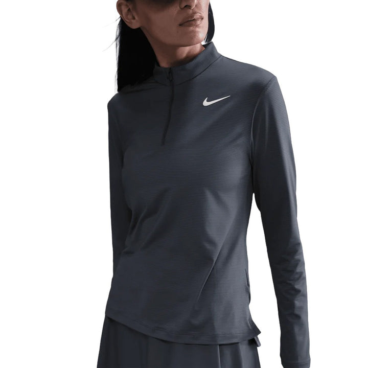 Nike Dri-FIT UV Victory 1/2 Zip Golf Pullover Thunder Blue/White - SU25 Women