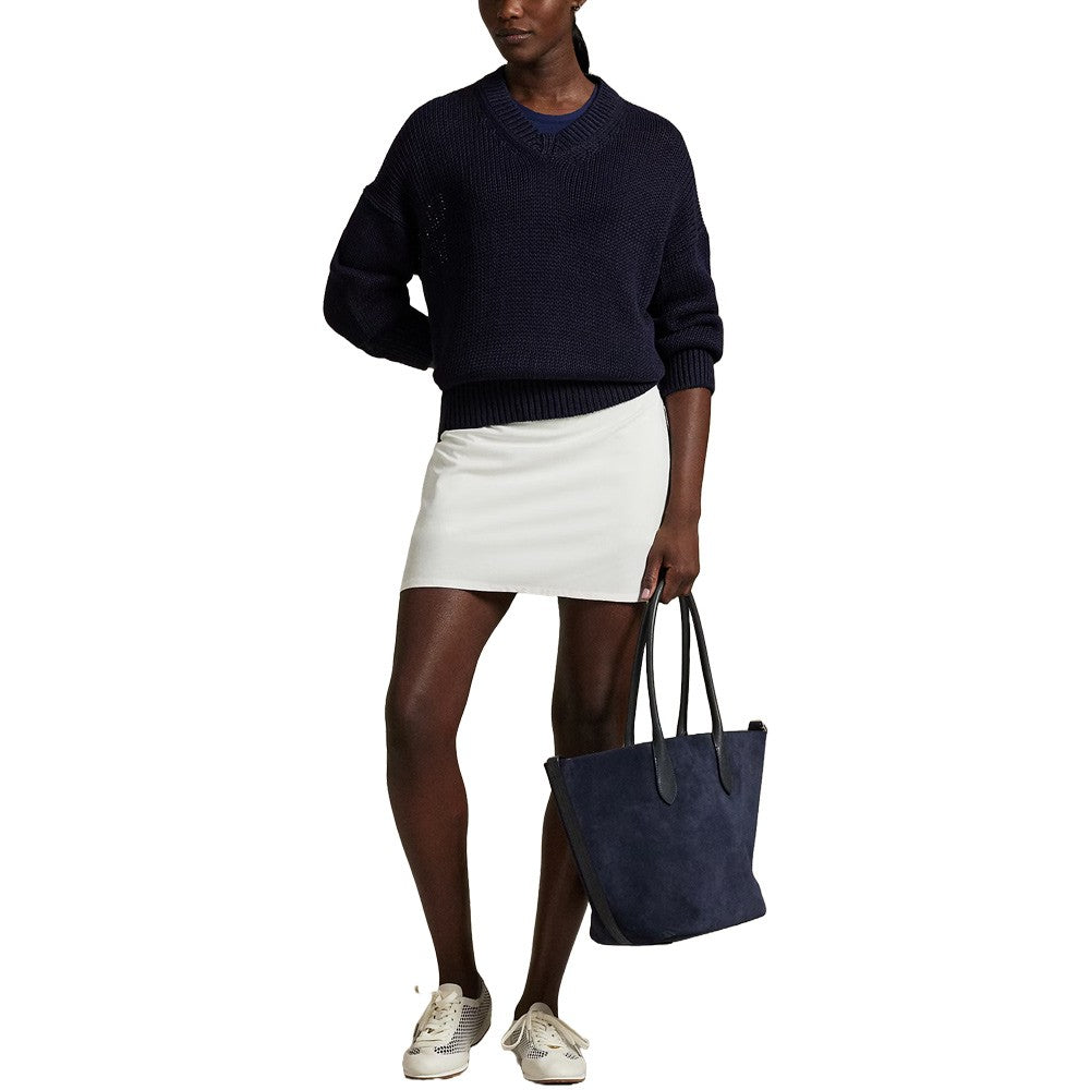 Ralph Lauren Aim 4-Way Stretch Performance 17" Golf Skort Ceramic White - SP25 Women