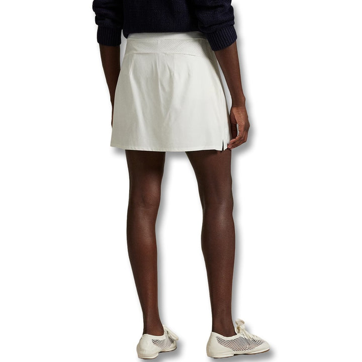 Ralph Lauren Aim 4-Way Stretch Performance 17" Golf Skort Ceramic White - SP25 Women