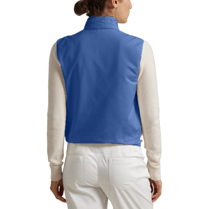 Ralph Lauren Tech Terry Quilted Hybrid Full-Zip Golf Vest Summer Blue - SP25 Women