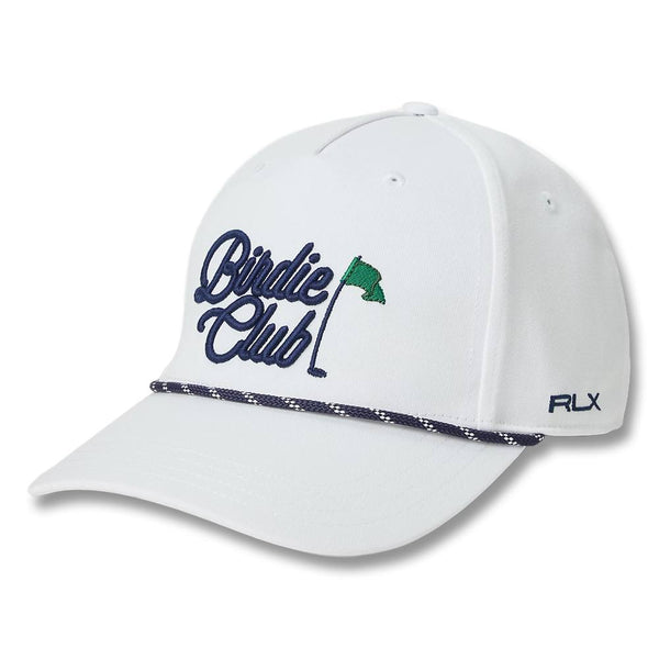 Ralph Lauren Polyester Biride Club Golf Cap White - SP25
