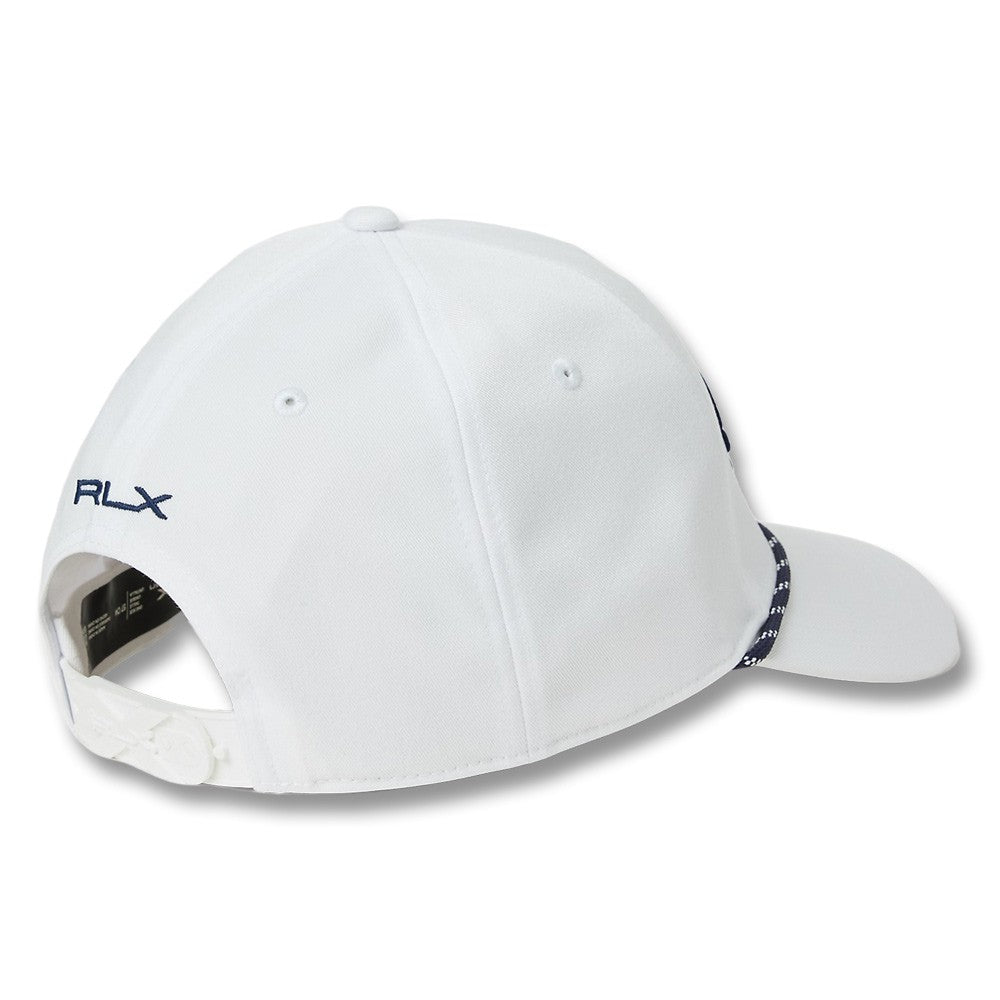 Ralph Lauren Polyester Biride Club Golf Cap White - SP25