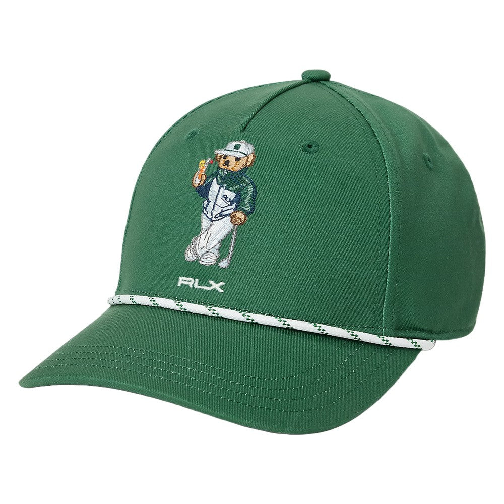 Ralph Lauren Polyester Cocktail Bear Golf Cap Kelly Green - SP25 Men