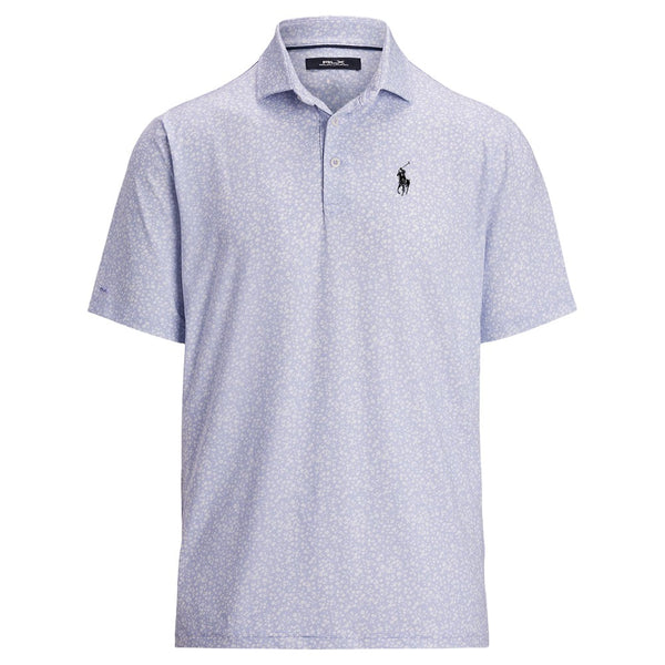 Ralph Lauren Lightweight Airlfow Golf Polo (Micro Toss Floral Print) Powder Purple - SP25 Men
