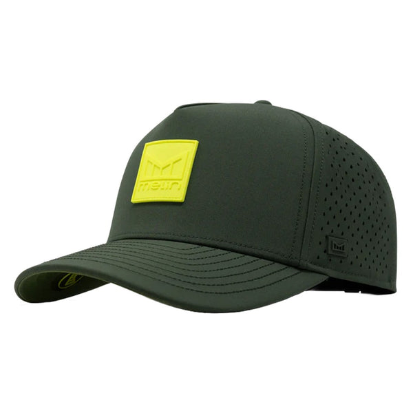 Melin Odyssey Stacked Hydro Golf Cap Kombu Green - SP25
