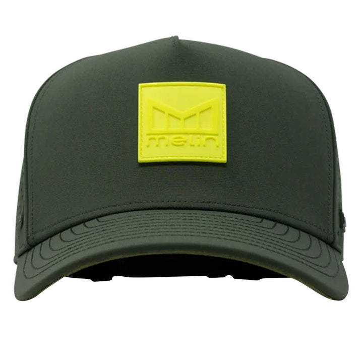 Melin Odyssey Stacked Hydro Golf Cap Kombu Green - SP25