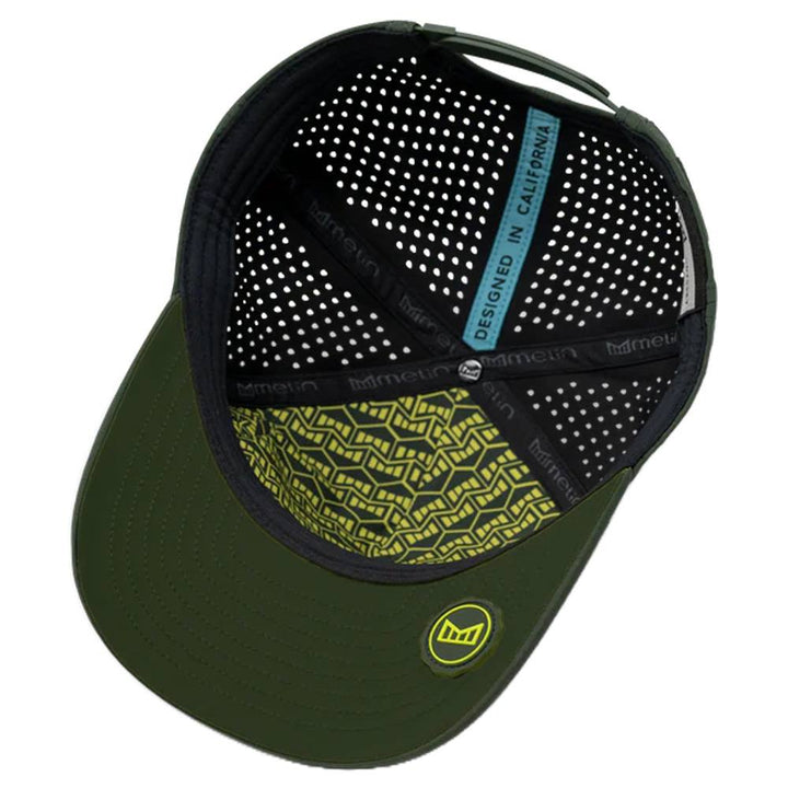 Melin Odyssey Stacked Hydro Golf Cap Kombu Green - SP25