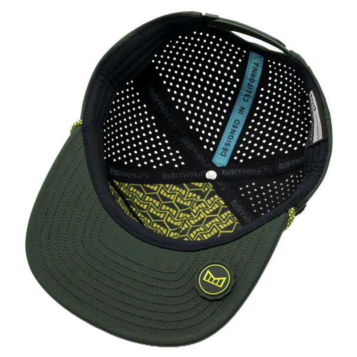 Melin Coronado Brick Hydro Golf Cap Kombu Green - SP25