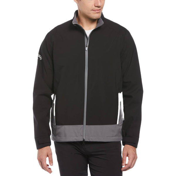 Callaway Premium Full-Zip Waterproof Stormguard Golf Jacket Caviar - SS25