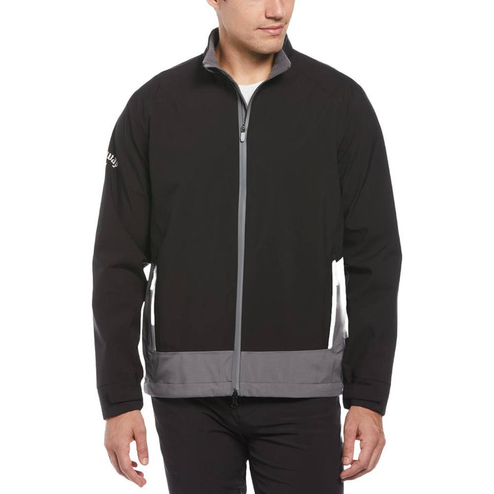 Callaway Premium Full-Zip Waterproof Stormguard Golf Jacket Caviar - SS25