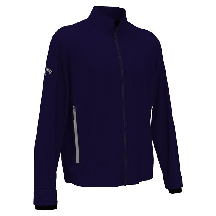 Callaway Premium Full-Zip Waterproof Stormguard Golf Jacket Peacoat - SS25