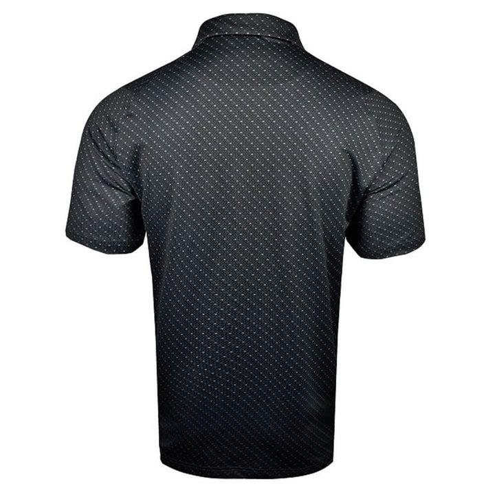 Callaway Swing Tech Allover Chevron Golf Polo Caviar - SS25