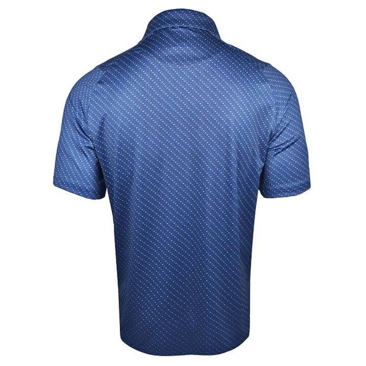 Callaway Swing Tech Allover Chevron Golf Polo Peacoat - SS25