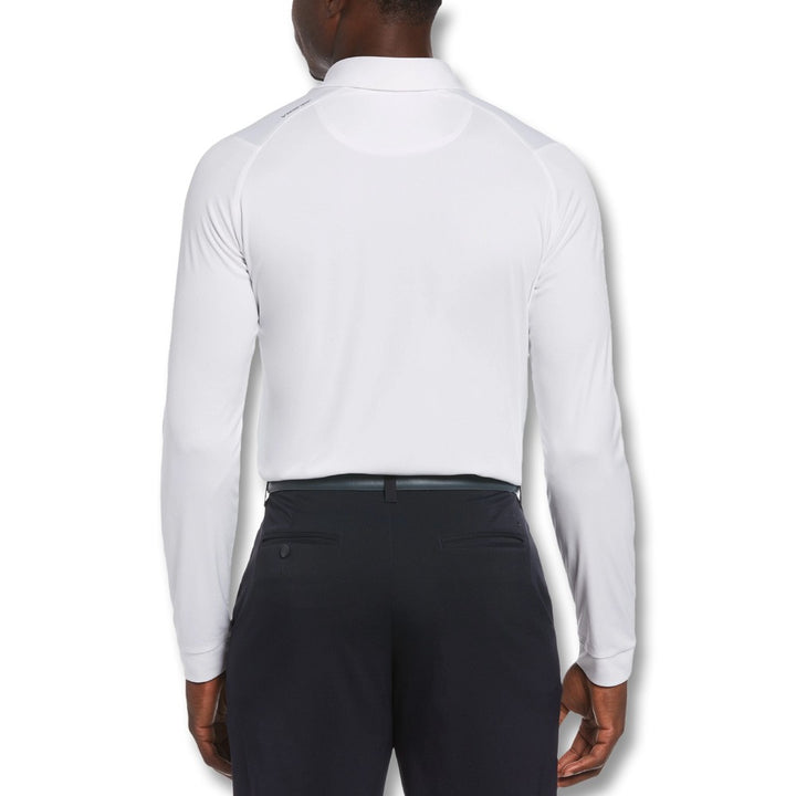 Callaway Air Texturized Premium Yarn Golf Polo Bright White - SS25