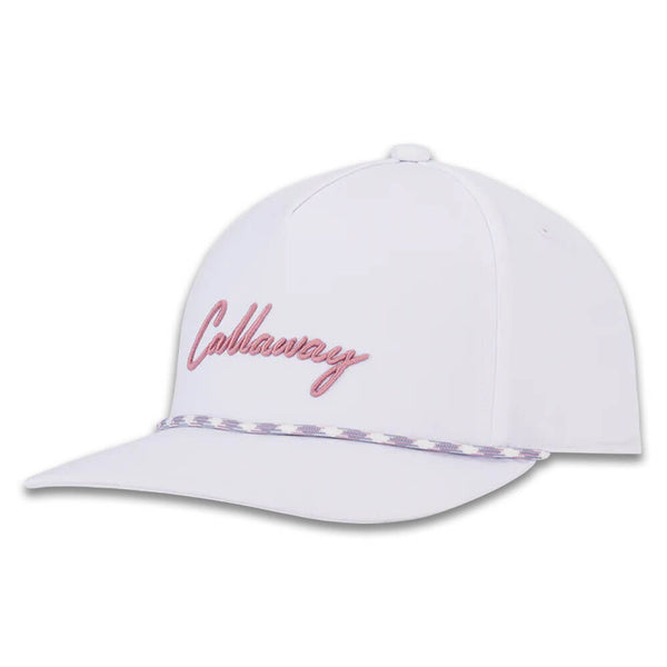 Callaway Birdie Putt Rope Golf Cap White/Lilas Pink - 25 Men